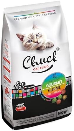 Chuck 500 Gr Kuru Mama, Kedi, x 12 adet