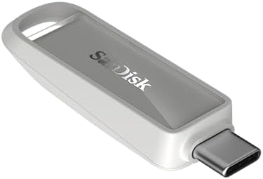 USB Tip-C ile 256GB Telefon Sürücüsü - 150MB/sn'ye kadar, USB 3.2 Gen 1, Type-C, iPad, Mac Cihazları için Sürücü, Arctic - SDIXS0N-256G-GN6NE
