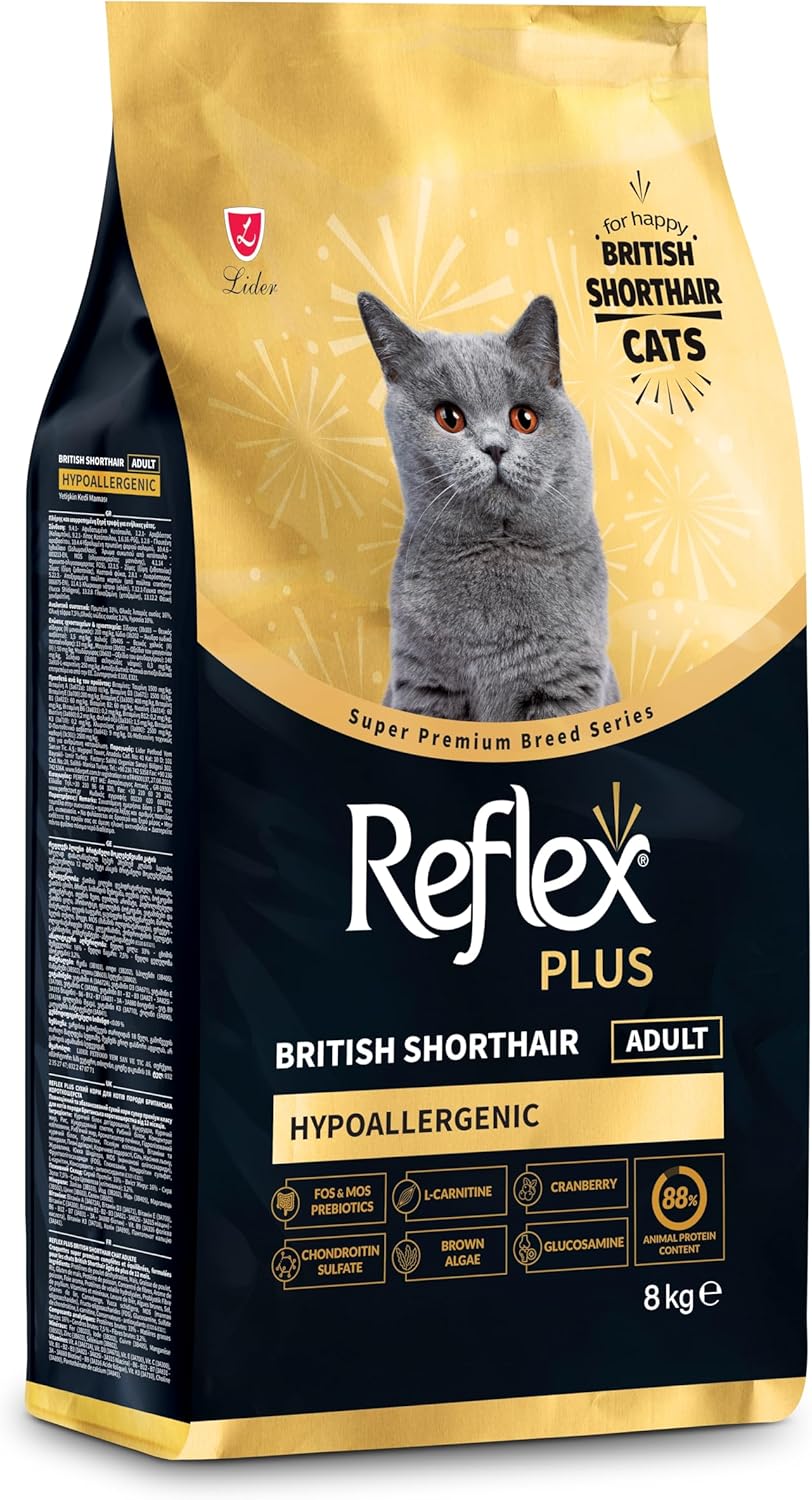 Alternative view of REFLEX PLUS British Shorthair Yetişkin Kedi Maması 8KG