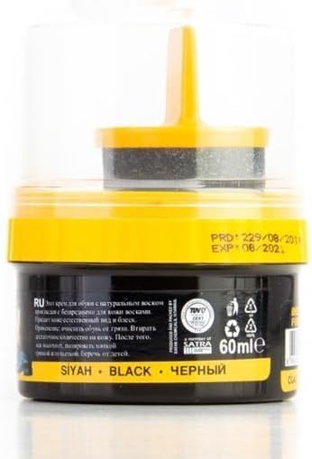Alternative view of Nuri LefLef Pratik Cilalı Krem Ayakkabı Bakım Boyası 60 ml (Siyah)