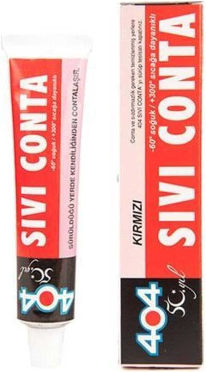 404 Sıvı Conta Kırmızı 45Gr