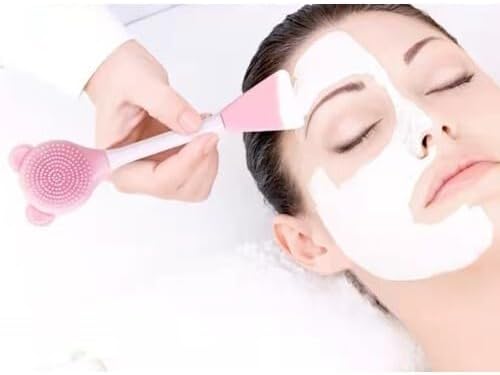 Alternative view of Silikon Yüz Temizleme Fırçası ve Maske Uygulama Spatulası