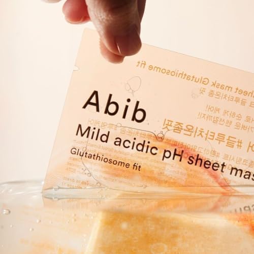 Alternative view of Abib Mild Acidic pH Sheet Mask Glutathiosome Fit - Aydınlatıcı C vitamini & Kafein Maskesi