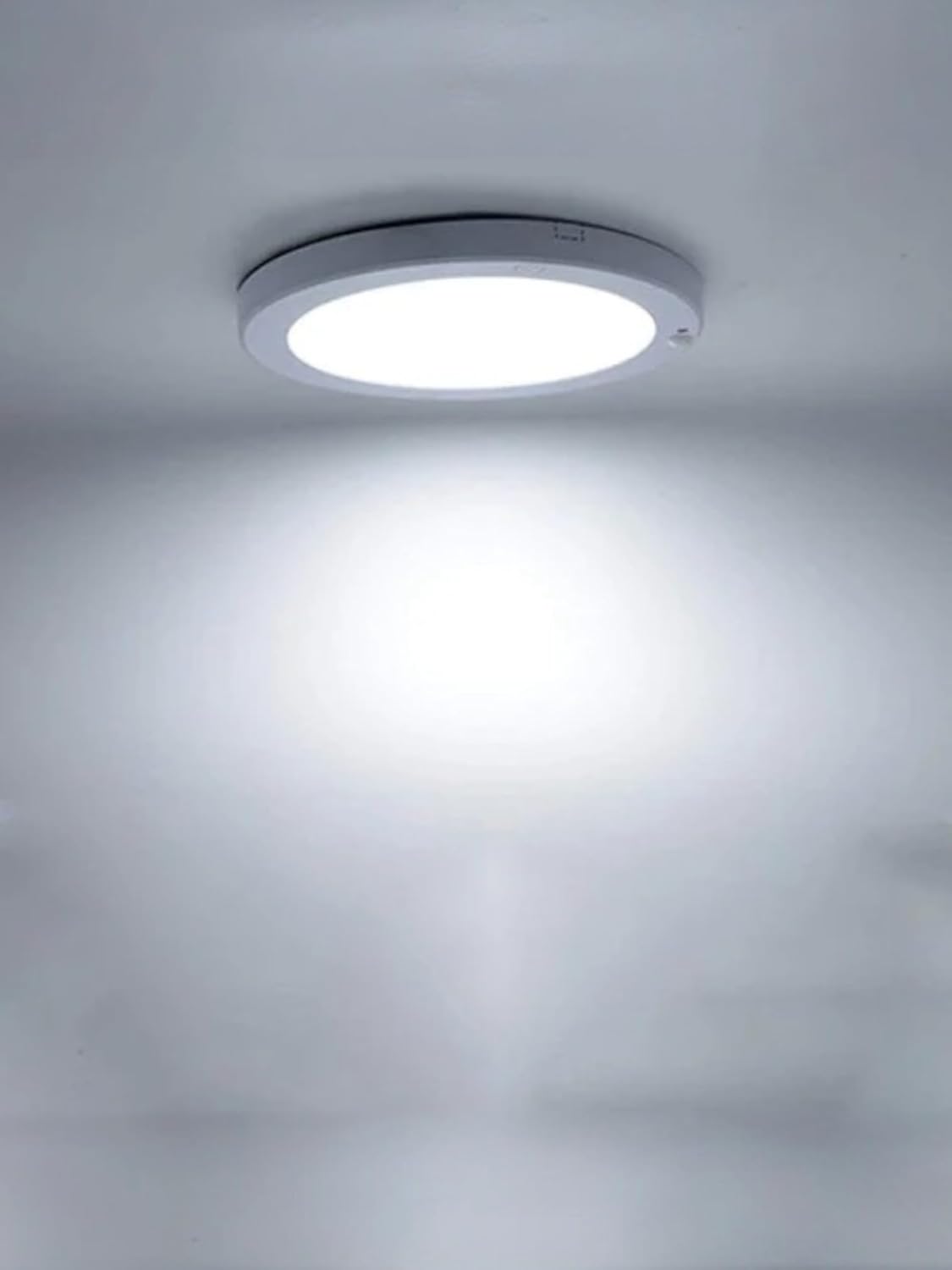 20W Gece Gündüz Sensörlü Sıva Üstü Tavan Armatür Bologna Slim Kasa Panel LED Armatür 2100 Lm (Beyaz Işık)