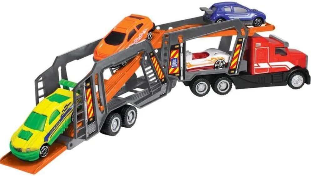 Wheels Die Cast Metal Sürtmeli Araç Taşıyıcı Tır