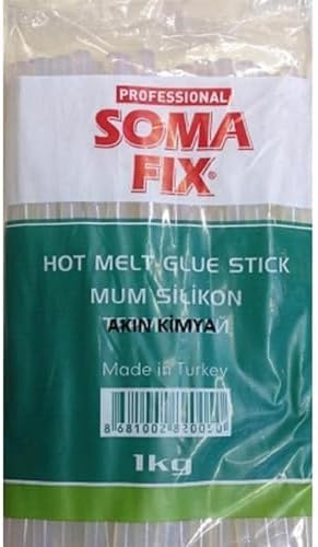Alternative view of Somafıx 1 Kg 11.3X300 Mm Kalın Mum Silikon Çubuk Şeffaf