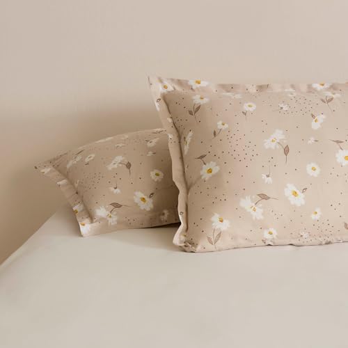 Daisy Bej 2'li Yastık Kılıfı Bej 50x70