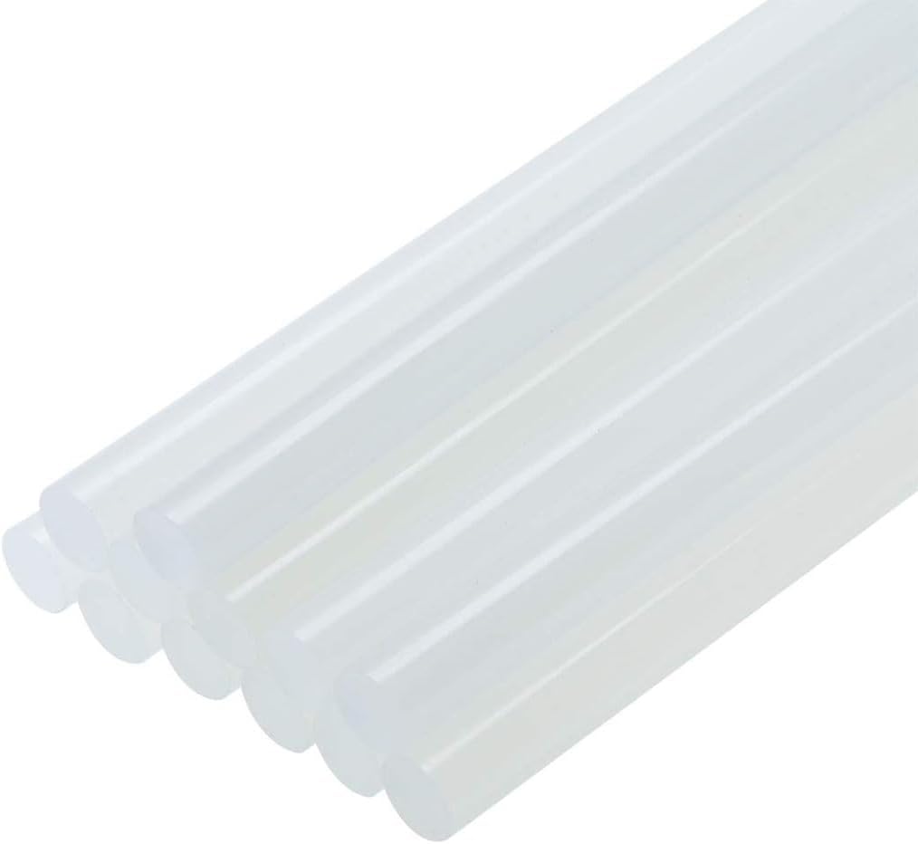 7mm - 30cm, İnce, Şeffaf Silikon, 10 Adet,