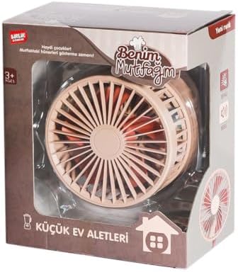 YH129-8H PİLLİ IŞIKLI SESLİ VANTİLATÖR