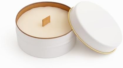 Paçuli&Bergamot& Tarçın Kokulu Teneke Mum