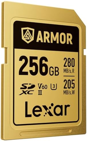 Profesyonel GOLD 256GB UHS-II V60 SDXC Hafıza Kartı