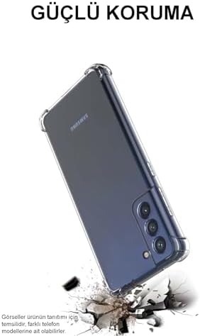 Galaxy A56 Kapak Kamera Korumalı Airbag Antishock Köşe Korumalı Şeffaf Silikon Kılıf