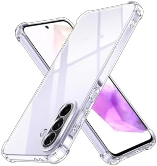 Alternative view of Galaxy A56 Kapak Kamera Korumalı Airbag Antishock Köşe Korumalı Şeffaf Silikon Kılıf