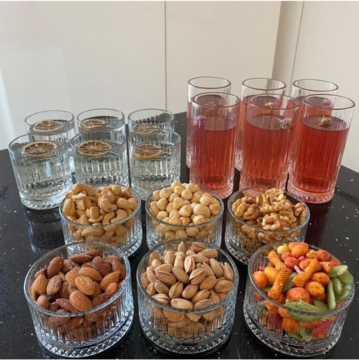 18 Parça Bardak Takımı ve Kase Seti 8529685968753aybabastore