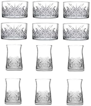 12 Parça Çerezlik Kase Ve Çay Bardağı Seti 111RS0909rs57rs.