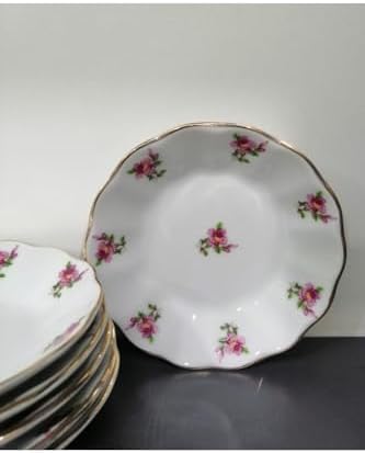 Alternative view of PORSELEN 6'LI MİNELİ ÇAY TABAK 11 CM 8690110807242