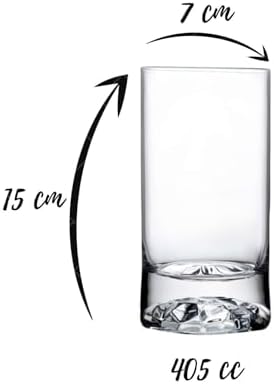 Alternative view of 64042 Club Highball Kristal Meşrubat Bardağı 405cc - 6 Adet 6404264042N