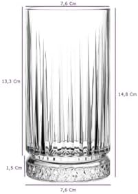 Alternative view of 520015 4'lü Bardak Meşrubat Kokteyl Limonata 445 ml EVD8693357455191