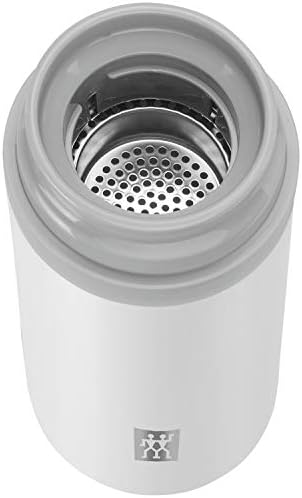 Alternative view of THERMOÇAY DEMLİKLİ MATARA, 420 ML | PASLANMAZ ÇELİK | BEYAZ-GRİ 4lü paket