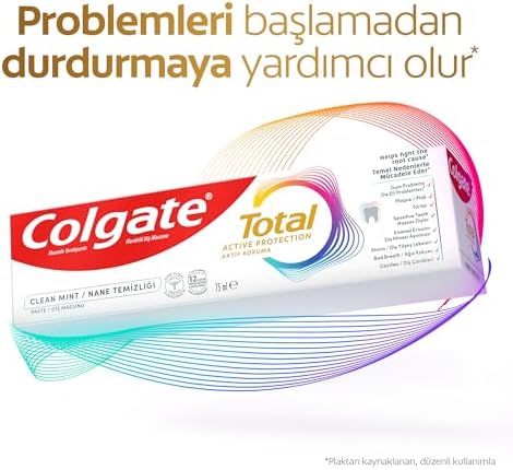 Total Aktif Koruma Nane Temizliği Diş Macunu 75 ml
