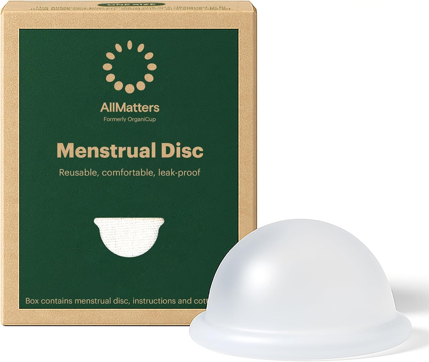 Alternative view of AllMatters Menstrüal Disk