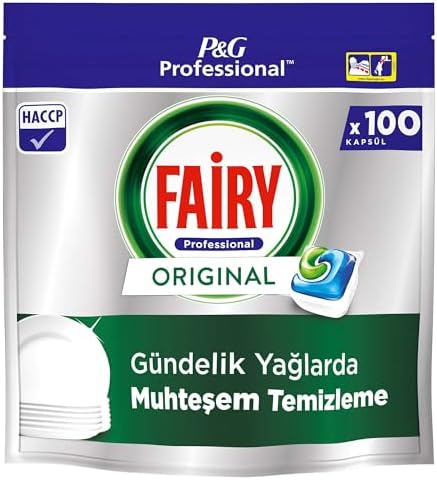 Professional Orjinal Bulaşık Makinesi Deterjanı Kapsülü 100 Yıkama