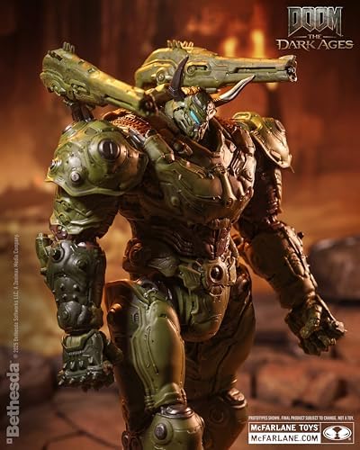 McFarlane Toys - Doom: Karanlık Çağlar Doom Slayer Atlan 12 Figür
