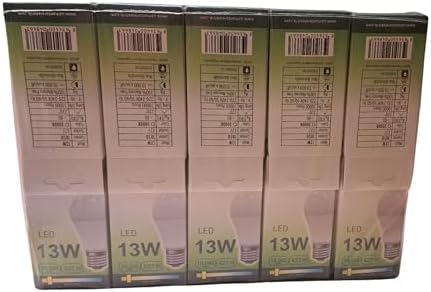 Alternative view of 10'lu 13W A60 E27 Duy 3000K Sarı Işık Led Ampul