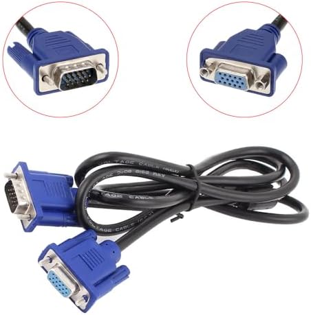 Alternative view of Vga Uzatma Kablosu Erkek/Dişi Vga Kablo 1.5 M