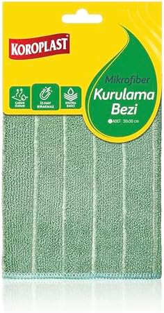 Mikrofiber Kurulama Bezi Tekli, Hızlı Kurulama, Yüksek Emici, İz & Hav Bırakmaz, Cam, Ayna, Mutfak, Banyo, Tezgâh, Mobilya, Elektronik, Araç, Pencere, Raf, Televizyon, Bilgisayar, Beyaz Eşya