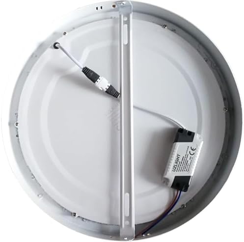 24W 3000K Sıva Üstü Sarı Işık Yuvarlak Tavan Led Panel