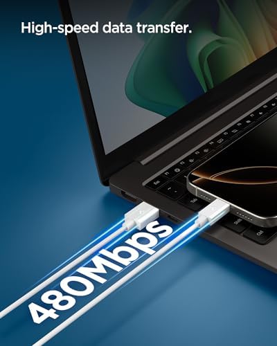 Alternative view of USB-A to USB-C 1 Metre Kablo 60W Güç/Hızlı Şarj / 480 Mbps Data Aktarım Hızı Type-C Ekstra Dayanıklı - ACA08715