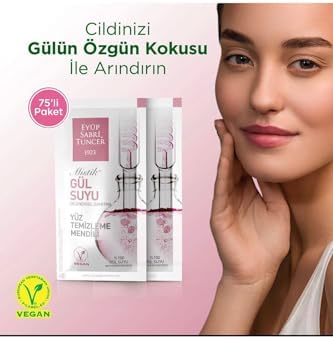 Alternative view of Mistik Gül Suyu Yüz Temizleme Mendili 30'lu Paket X 2 Adet
