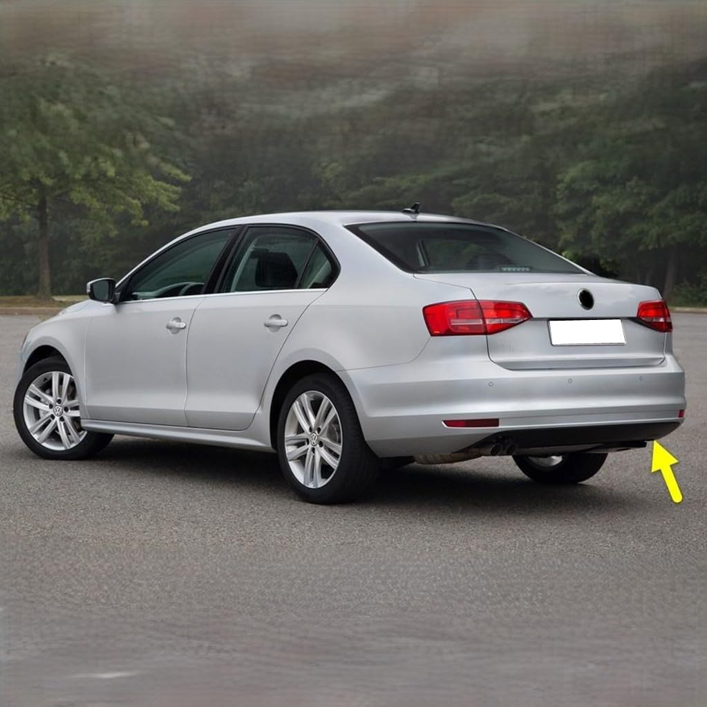 Alternative view of Arka Tampon Çeki Çekme Demiri Kapağı 5C6807441D VW Jetta ile uyumlu 2015-2018