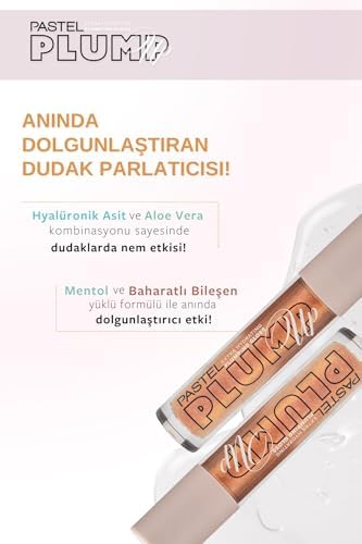 Pastel Plump Up 213 Hydrating Plumping Gloss - Dolgunlaştıran Dudak Parlatıcısı