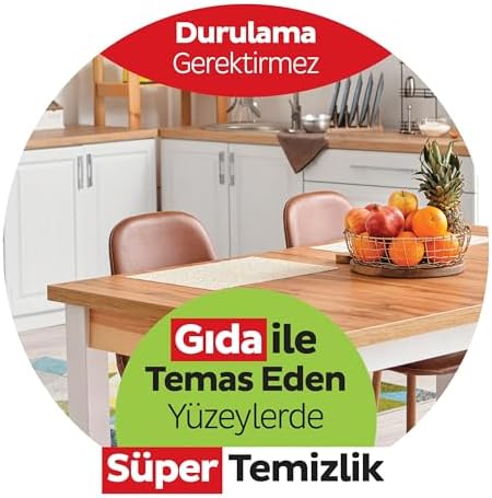 Süper Yüzey Temizlik Mutfak Havlusu&Mendili Bergamot Yağlı 50 Yaprak