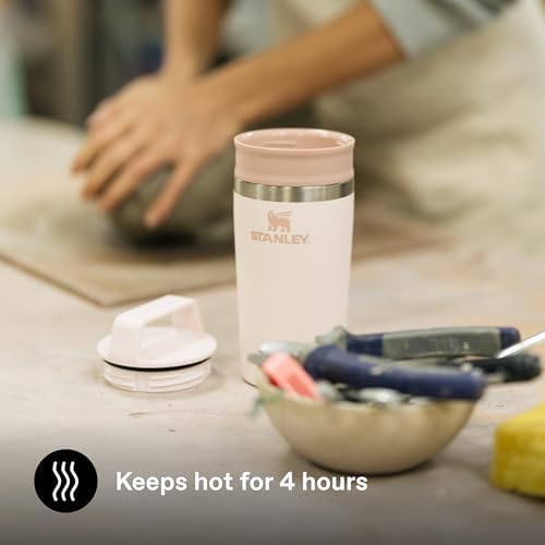 Alternative view of Cafe To-Go Travel Mug Termos Bardak, Pembe Kuvars (Rose Quartz), 0.35 Litre