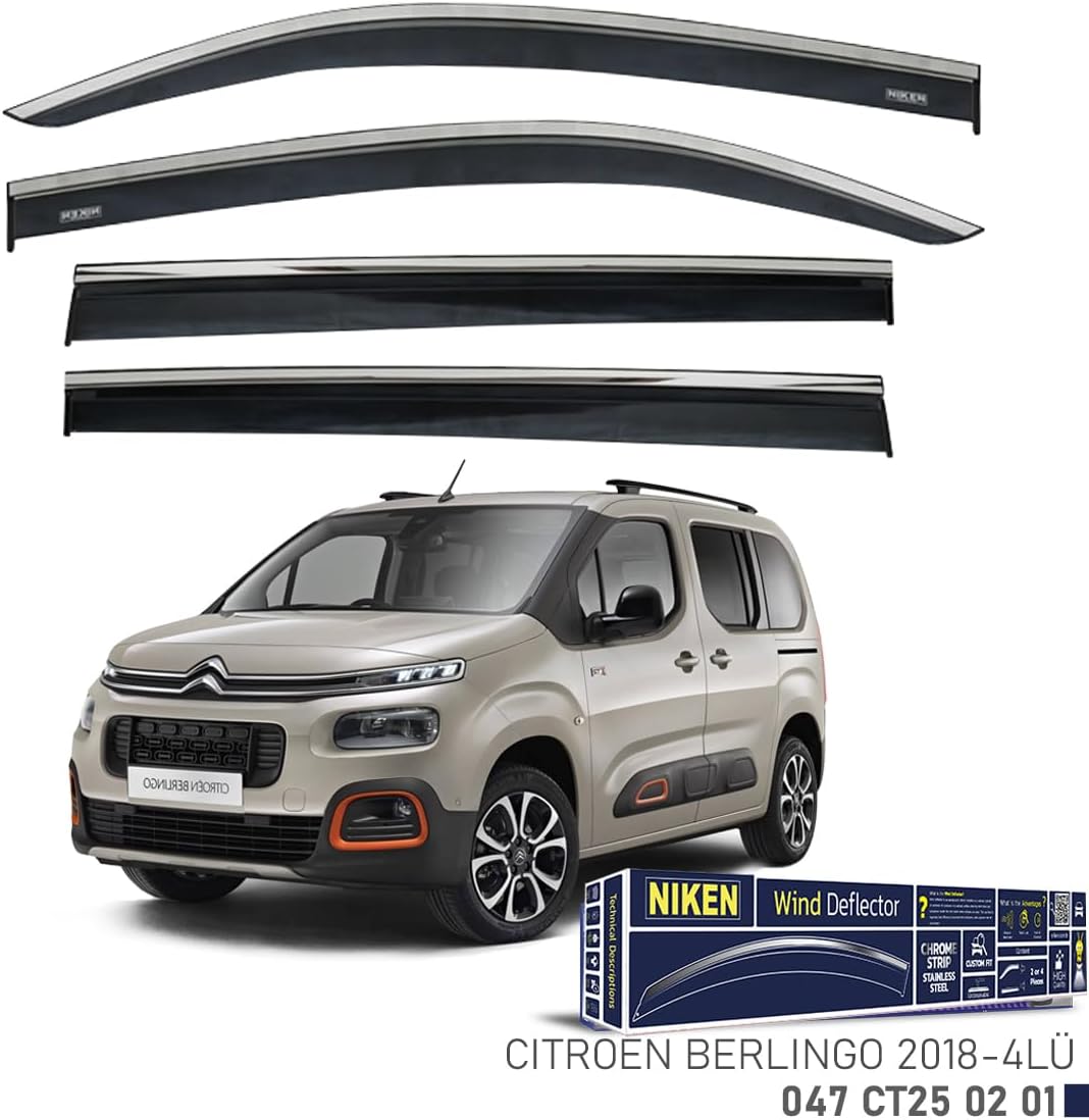 NIKEN Kromlu Cam Rüzgarliği Berlingo 2018-4Lü NKN 047 CT25 02 01
