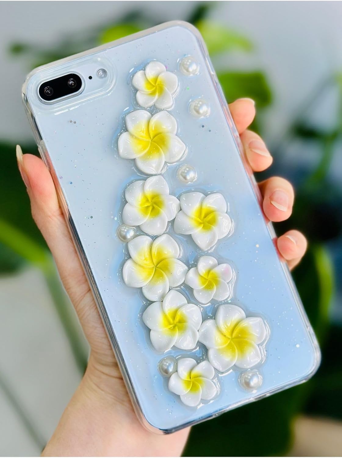 Alternative view of 7 Plus Ve 8 Plus ile Uyumlu Sarı Çiçek 3d Oyuncak Tasarım Kılıf