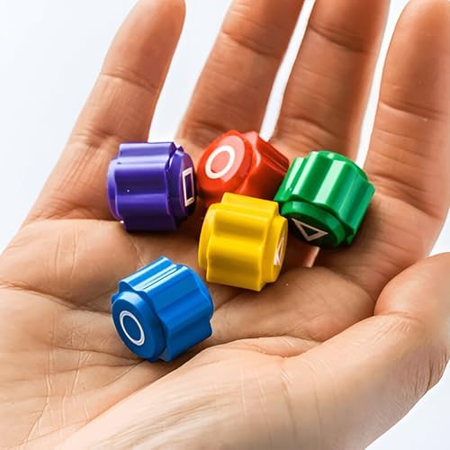 Alternative view of Gong gi Geleneksel Oyun Seti, 5 Renkli Premium Plastik Taş, Kaliteli Dayanıklı 5 Taş