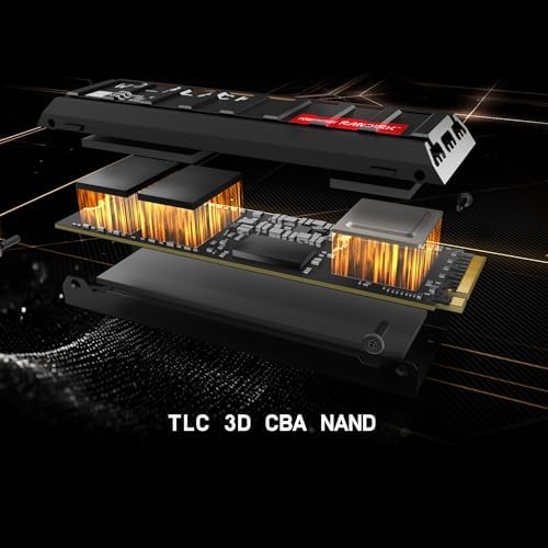 Alternative view of WD SSD with HS / SN8100 1TB