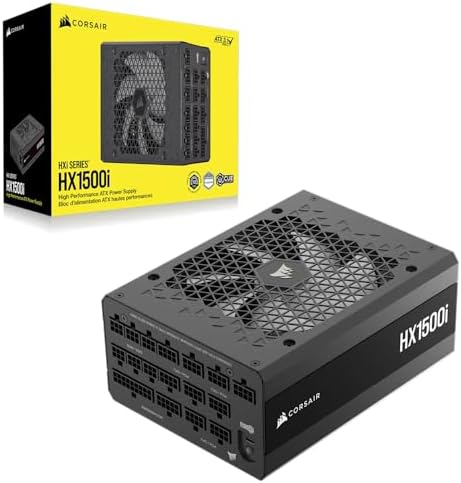Alternative view of CORSAIR HXi Serisi (2025), HX1500i, 1500 Watt, 80+ Platinum, Tam Modular Güç Kaynağı (CP-9020309-EU)