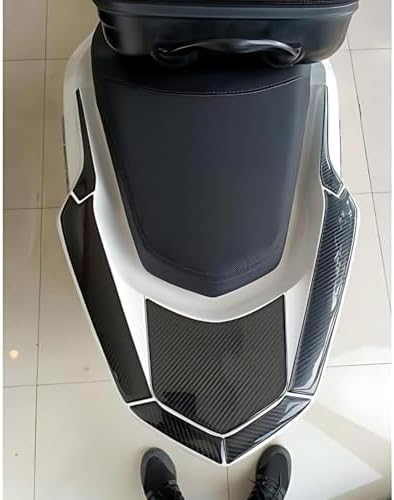 44 Parça PCX 125 2025 İle Uyumlu Kaydırmaz Tank Pad – 6D Karbon | Çizilmeye Karşı Kalkan, Motosiklet Tank Pad | Üstün Kavrama – GC40