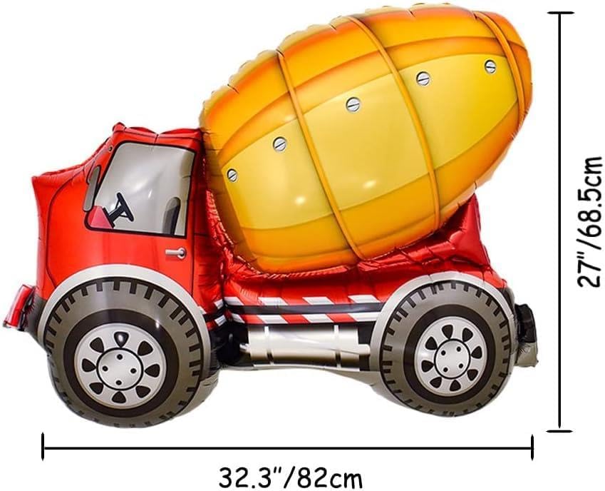 Alternative view of Mikseri Folyo Balon 80 cm İnşaat Temalı Parti Malzemesi