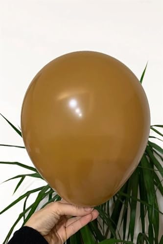 Alternative view of 12 İnç Karamel Kahve 10 Adet Balon