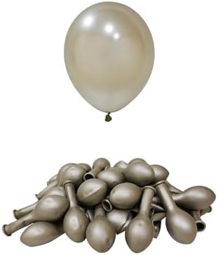 Alternative view of 12 İnç Krom Beyaz Altın Balon 10 Adet