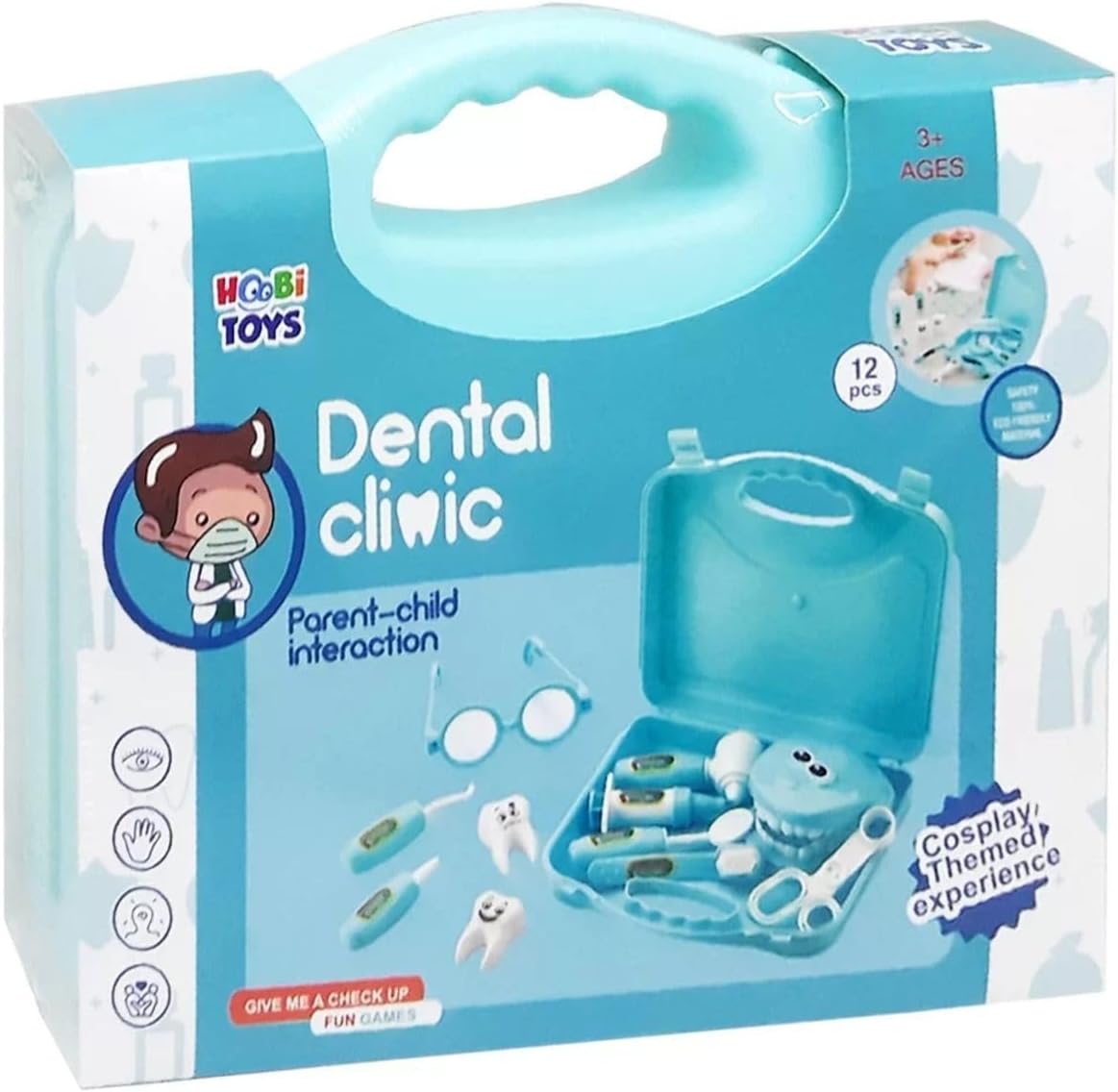Alternative view of Oyuncak Çantalı Diş Klinik Seti Erkek Hb-16043 (toys16043) gnsRKFaz2035