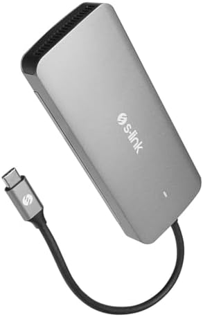 SWV-USBC036 6 in 1 Gri Metal Type-C to HDMI+USB3.0+PD3.0 USB-C 3.1 M.2 SSD fonskiyonlu 6 in 1 USB-C Hub, Type C M.2 Ssd Okuyucu