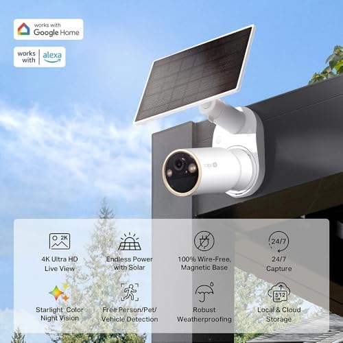 Alternative view of C460 KIT | 4K 8MP Güneş Enerjili Güvenlik Kamerası Kiti | 10000 mAh Batarya | Starlight Renkli Gece Görüşü | AI İnsan/Evcil Hayvan/Araç Algılama | IP66 | Wi-Fi | microSD & Bulut