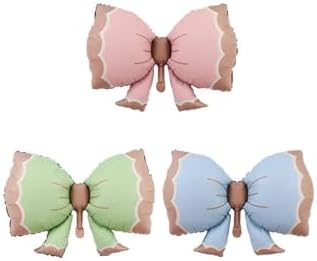 Retro Fiyonk Pastel Folyo Balon Büyük Boy Yeşil 91-60 Cm